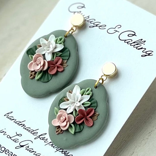 Floral Bouquet Dangles