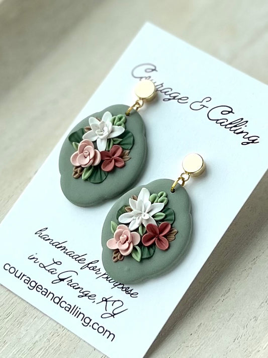Floral Bouquet Dangles