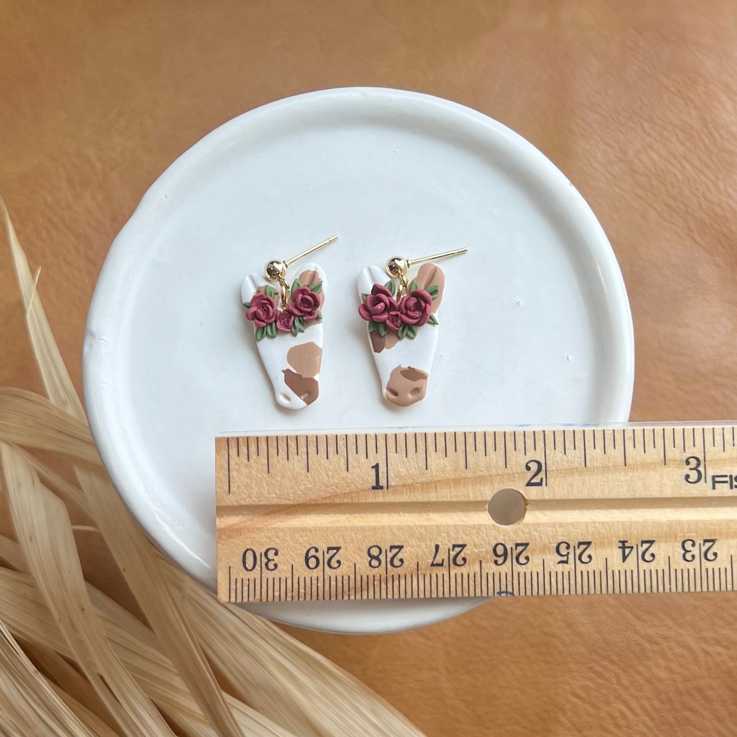 Thoroughbred Rose Horse Dangles