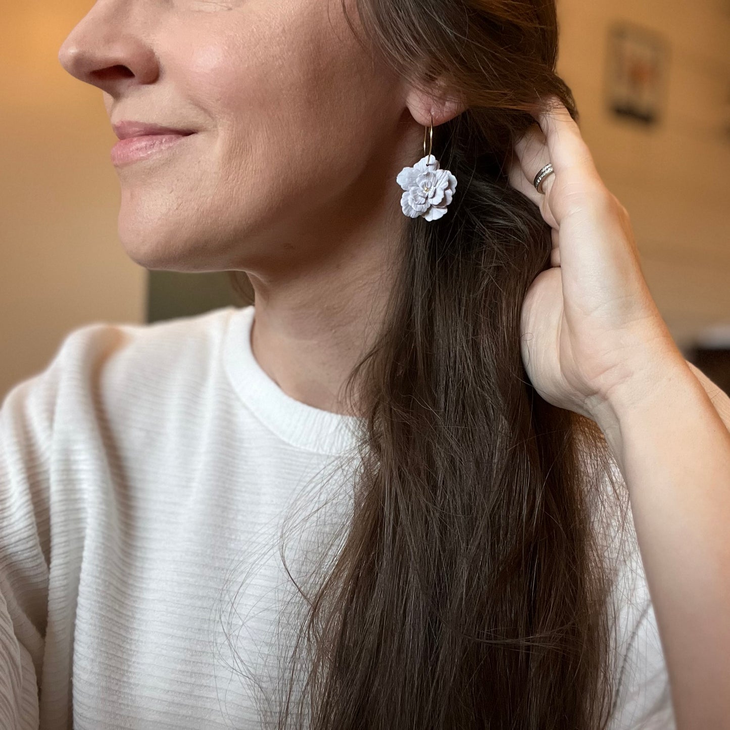 Flower Hoops