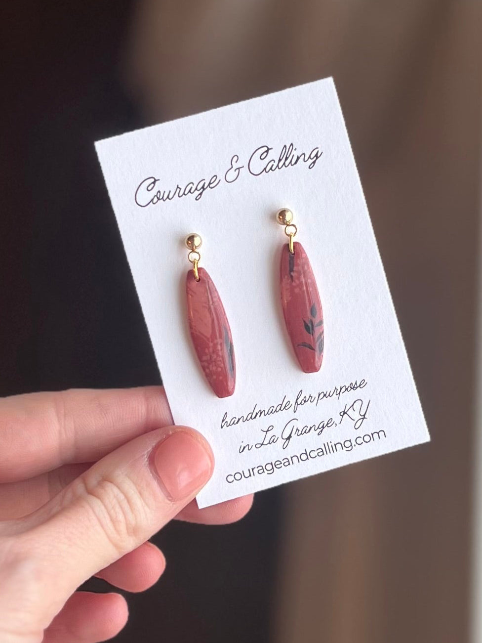 Mauve Feather Transfer Drops