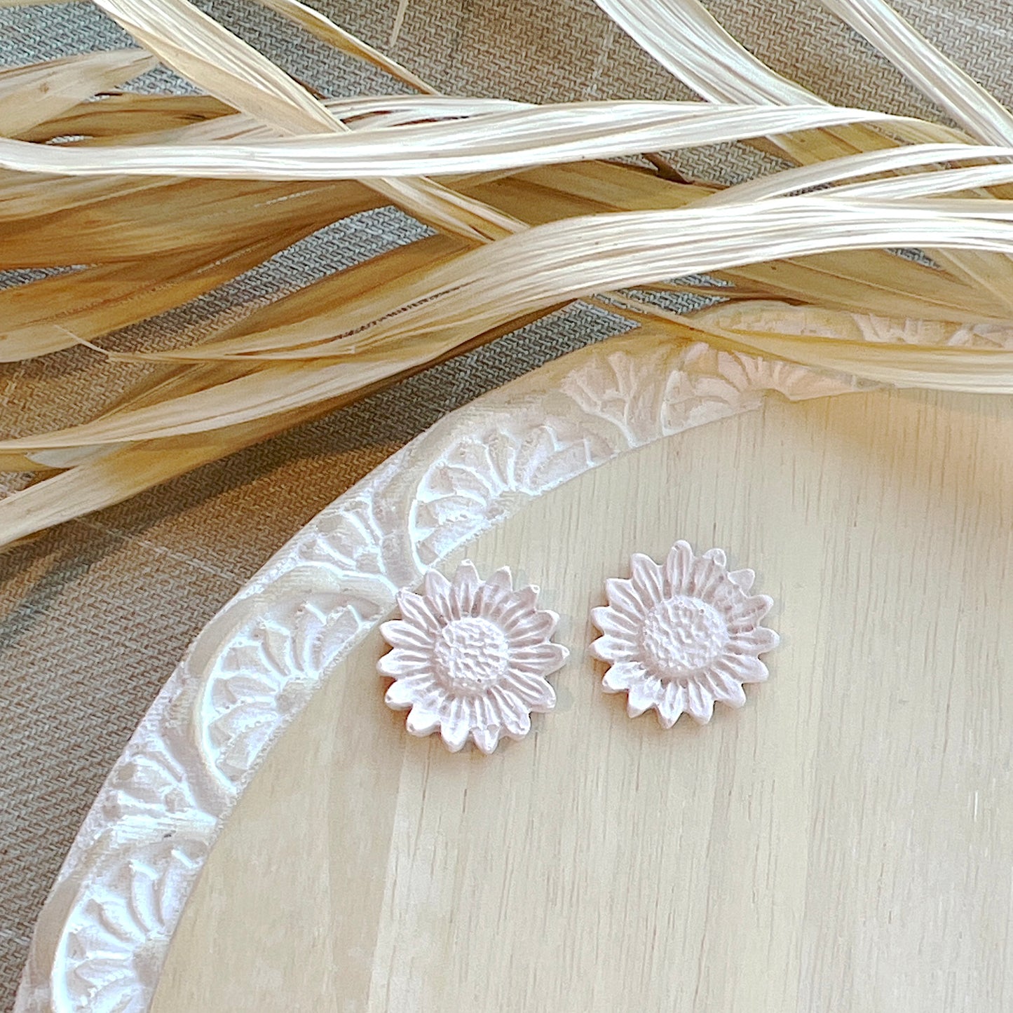 Sunflower Statement Stud