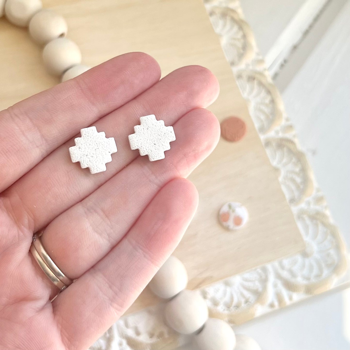 Wild Beauty Print Stud Pack