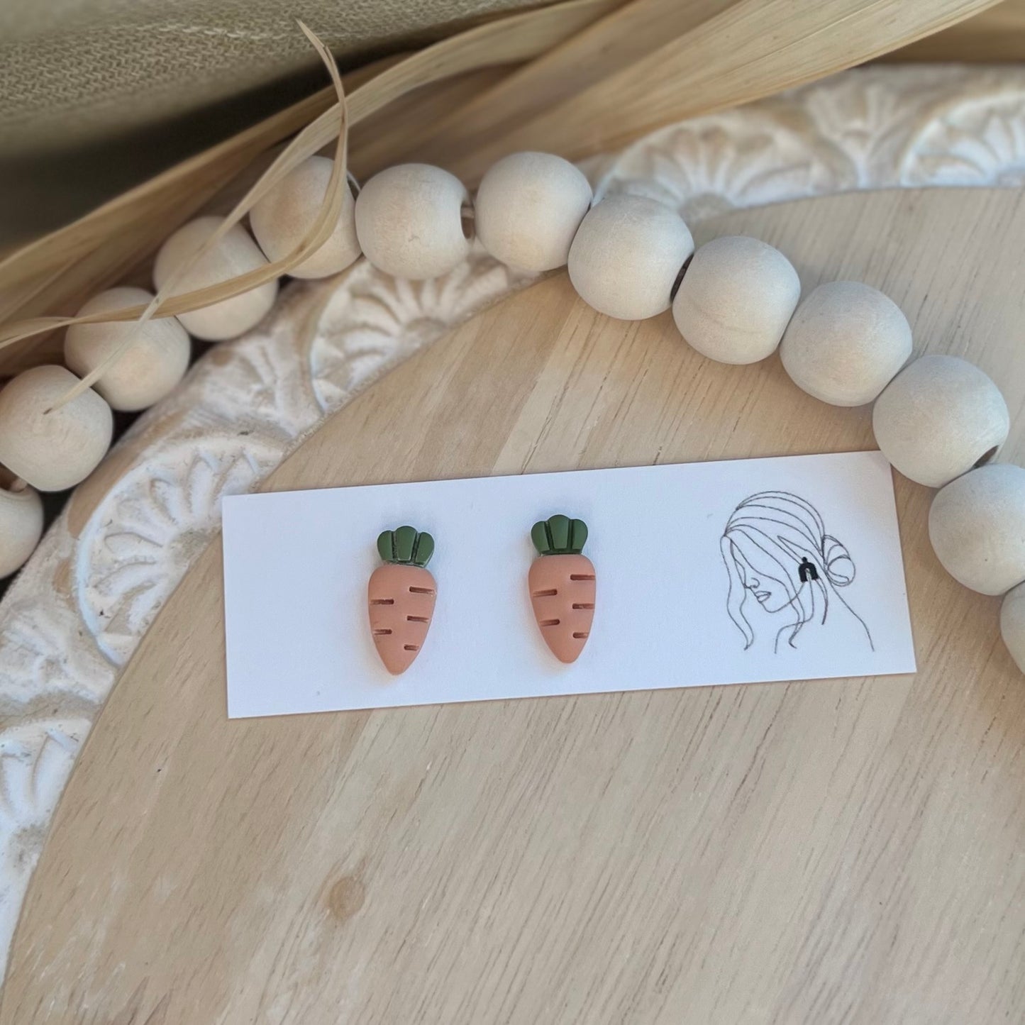 Carrot Studs