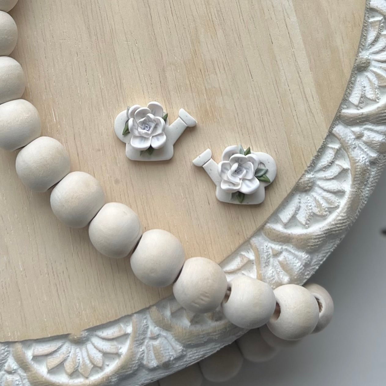 Watering Can Statement Studs