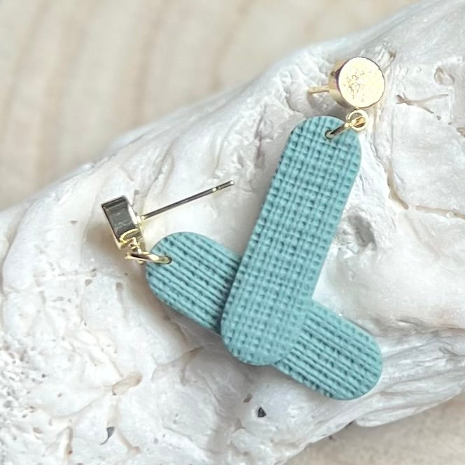 Rattan Skinny Dangles