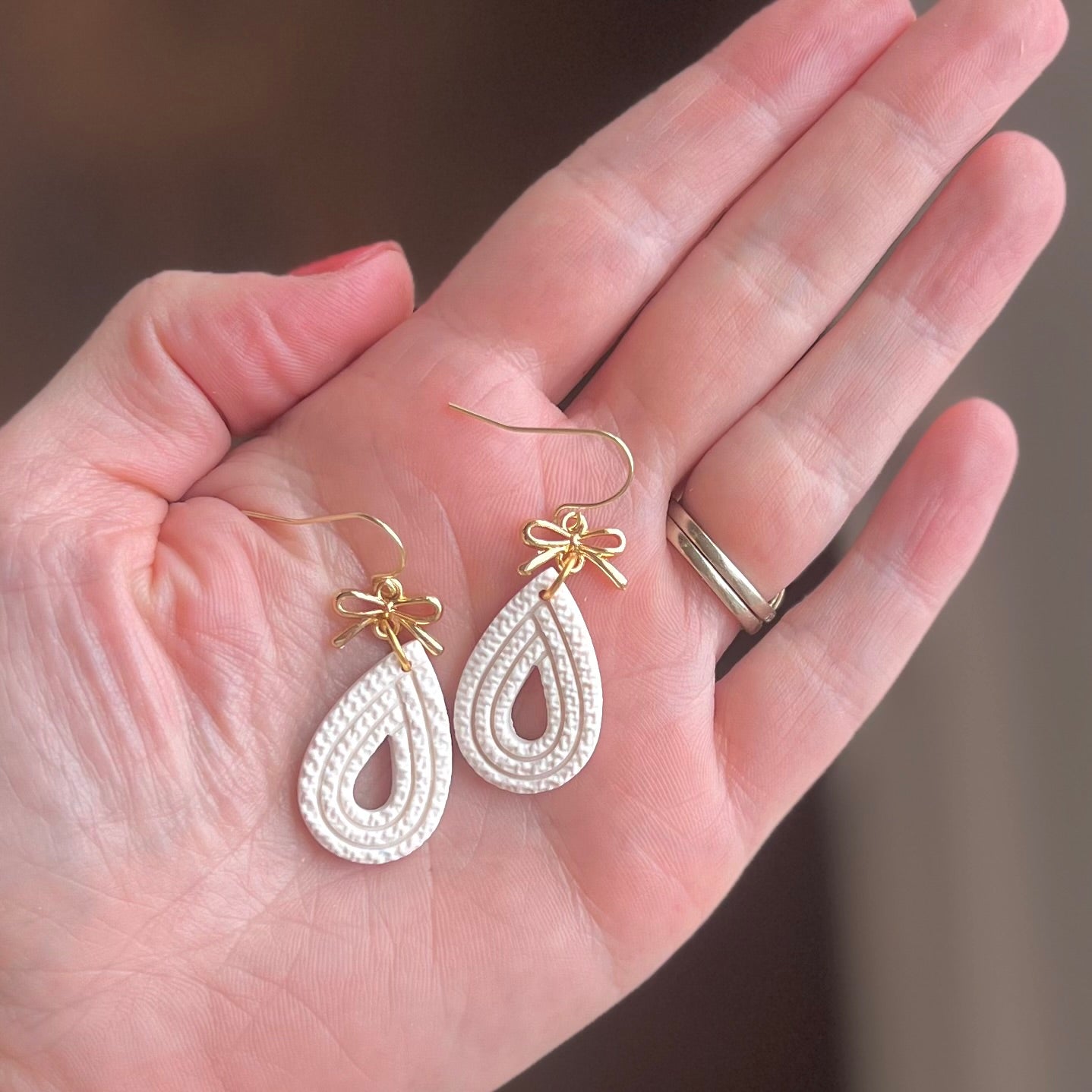 Amelia Bow Dangles