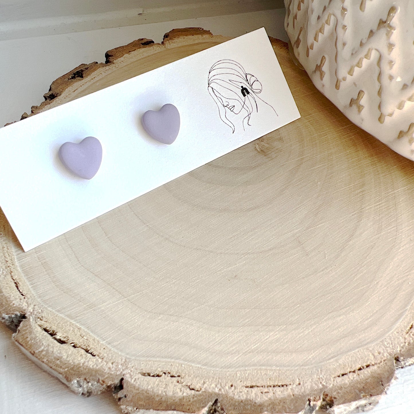 Heart Studs