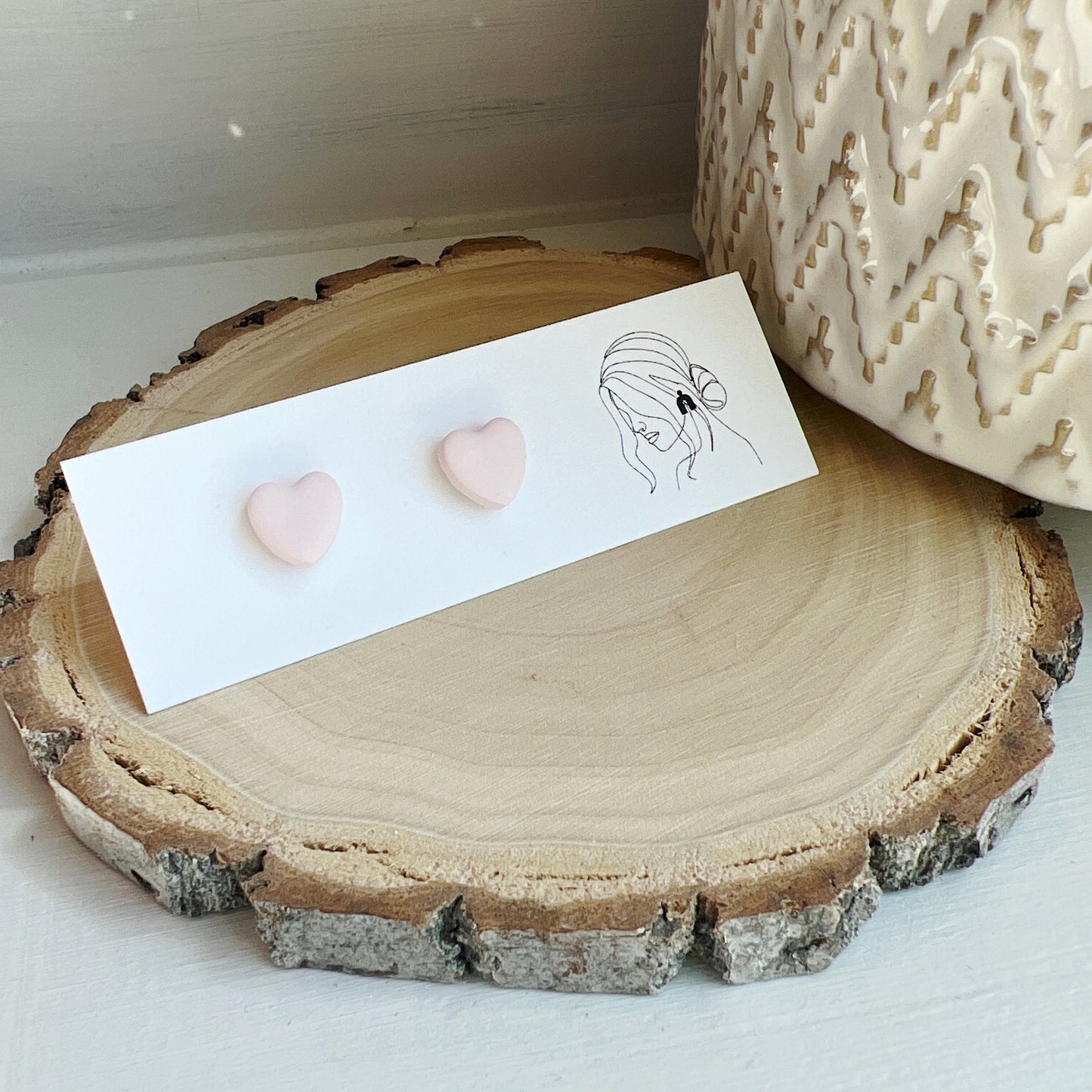 Heart Studs