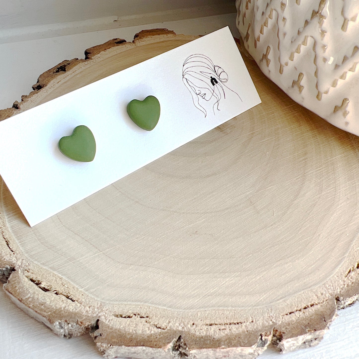 Heart Studs
