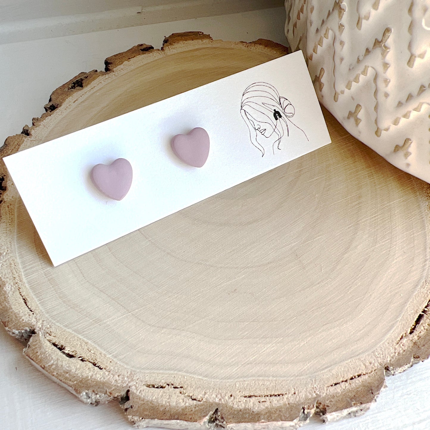 Heart Studs