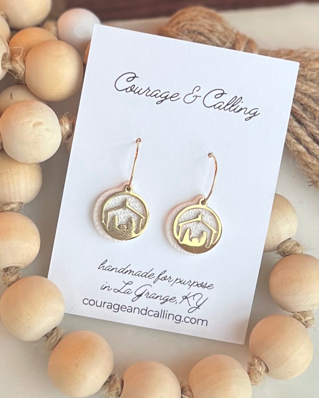 Manger Ornament Hoops