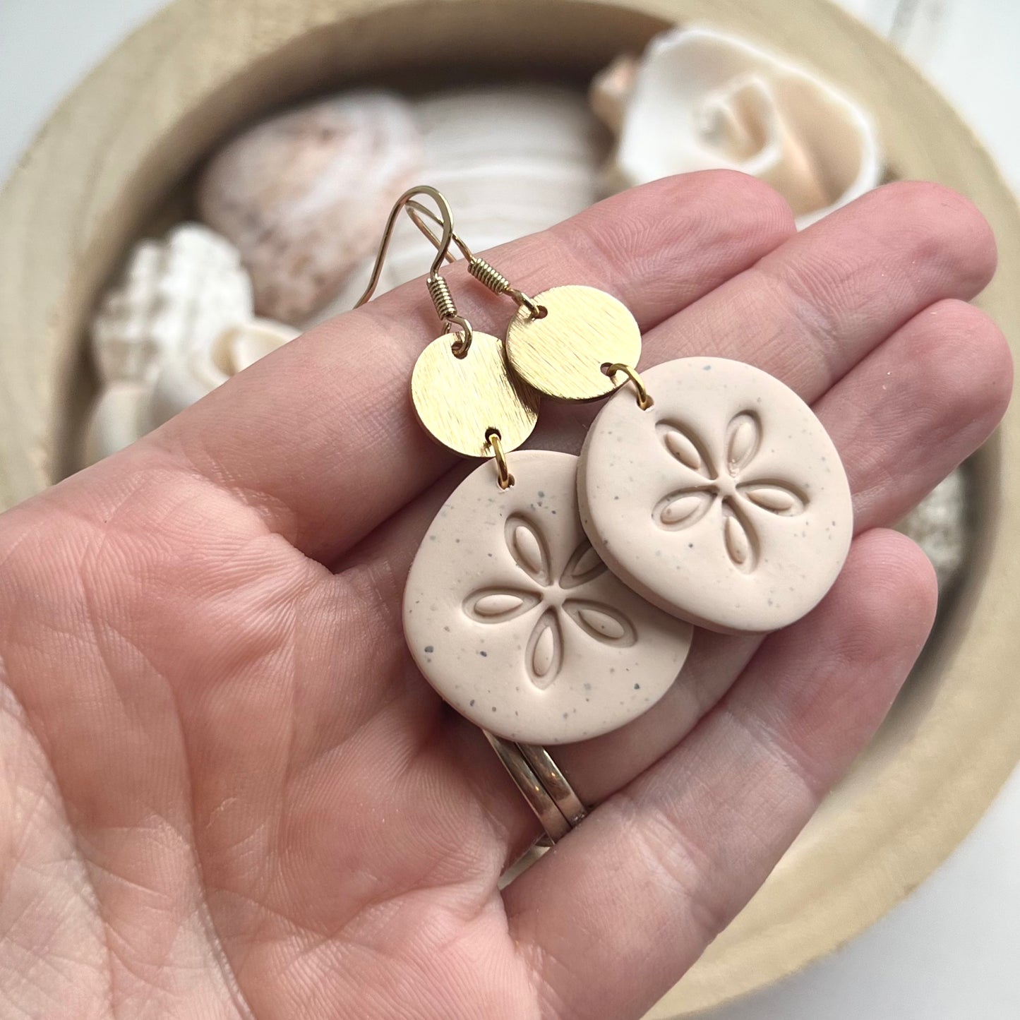 Sand Dollar Dangles