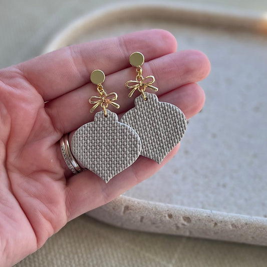 Vintage Bow Ornament Dangles