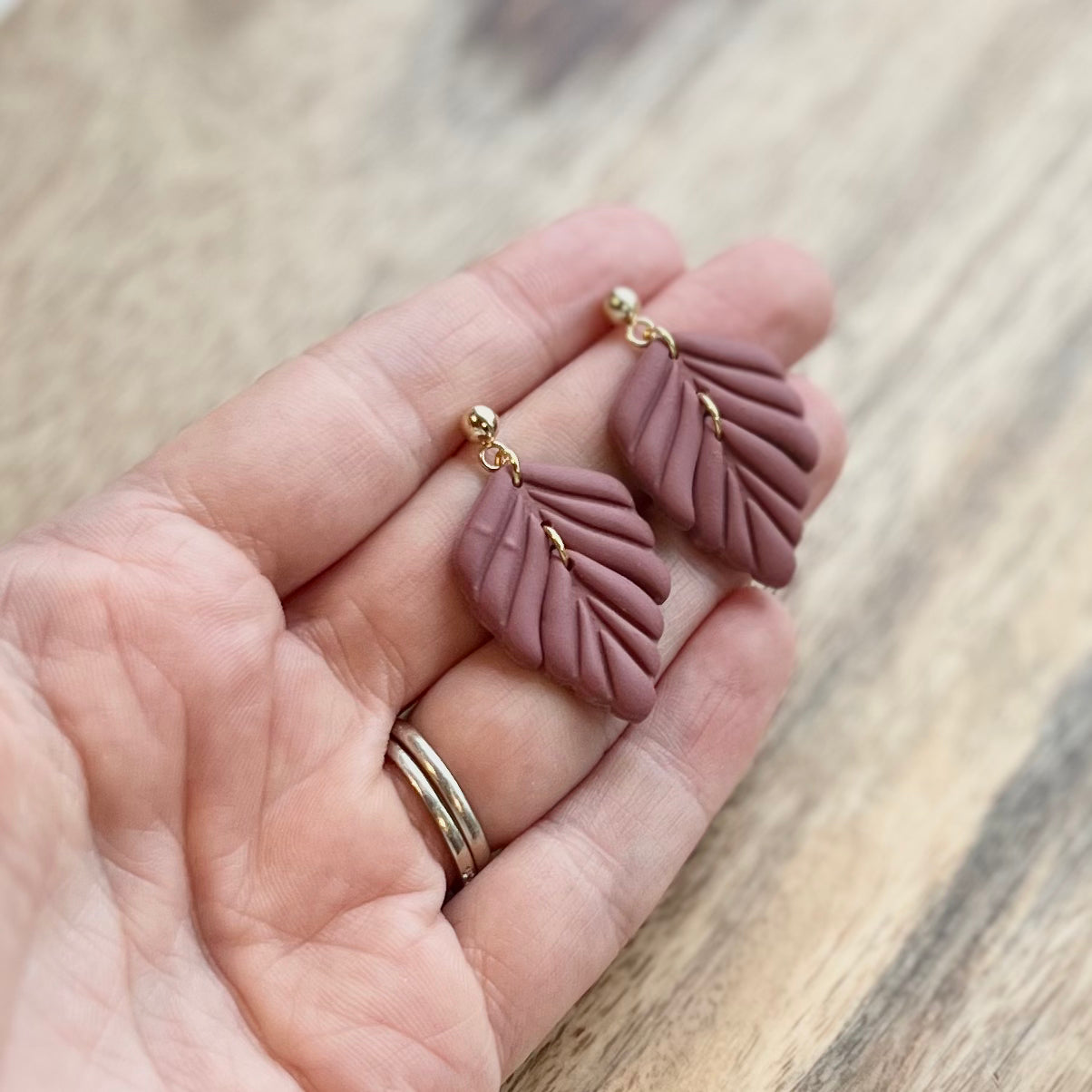 Tori Leaf Mini Dangles