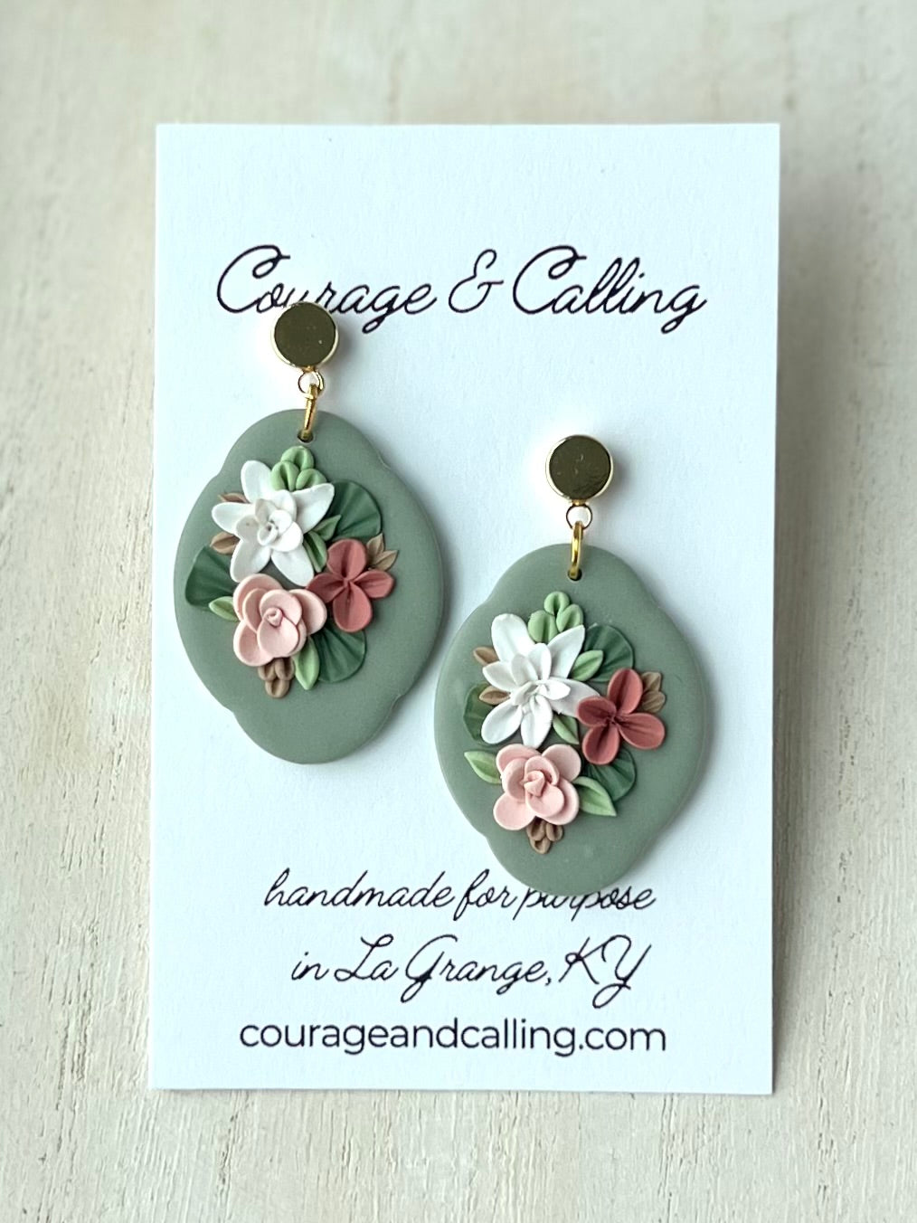 Floral Bouquet Dangles