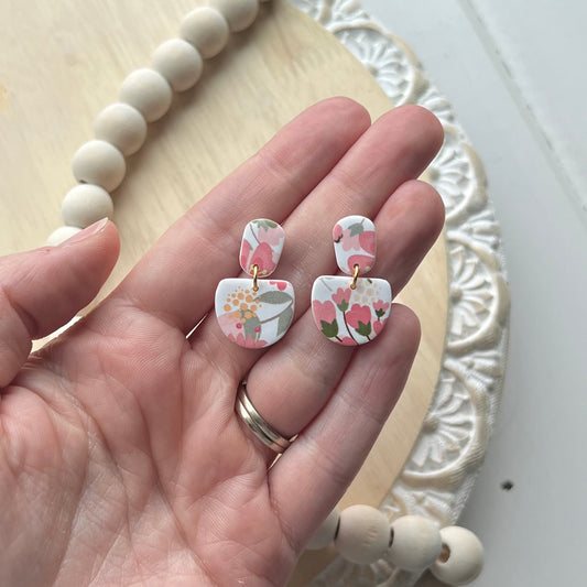 Kelci Dangles in Pink Wildflower