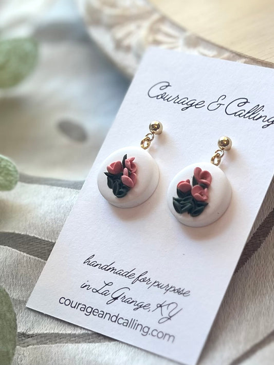 Begonia Bead Dangles