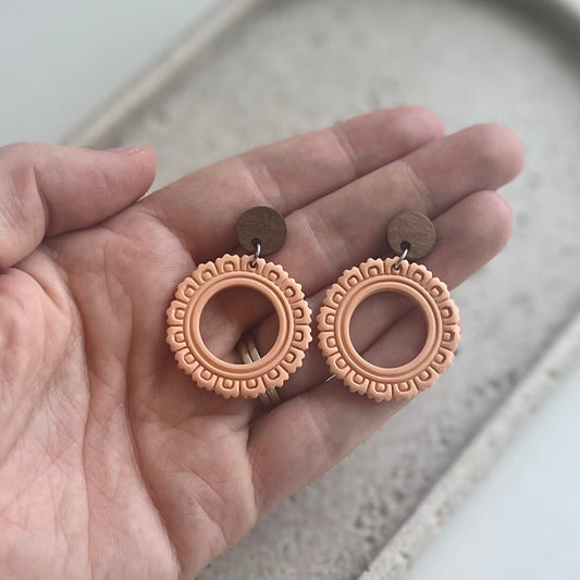 Misha Dangles in Tangerine