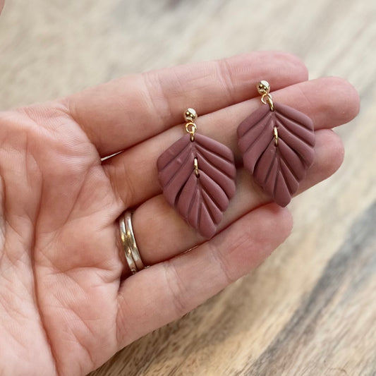 Tori Leaf Mini Dangles