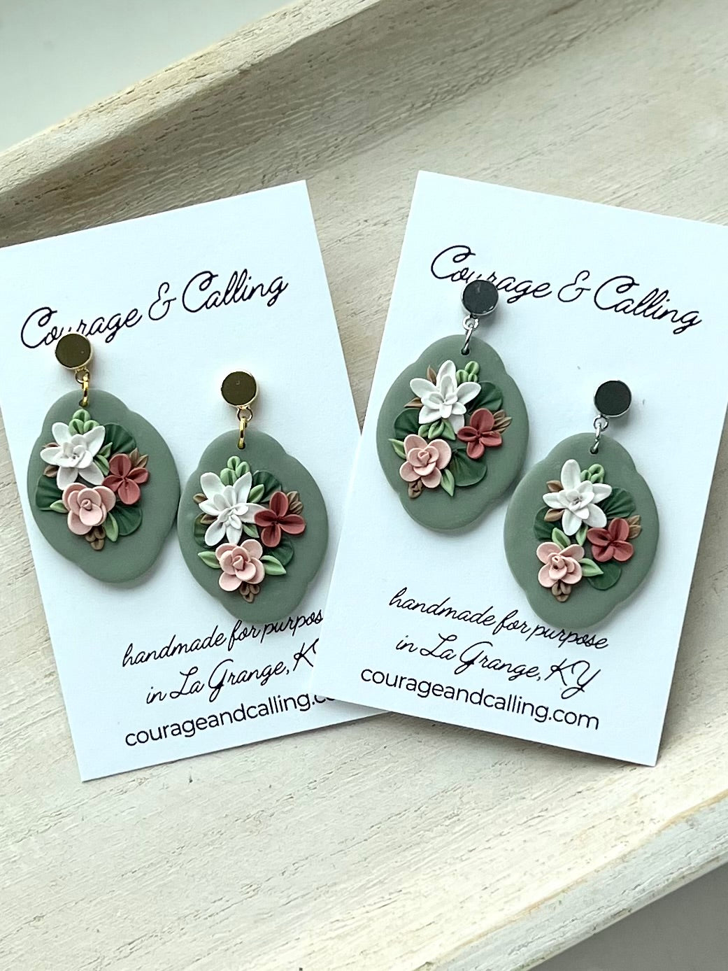 Floral Bouquet Dangles