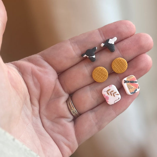 Moo & Moth Stud Pack