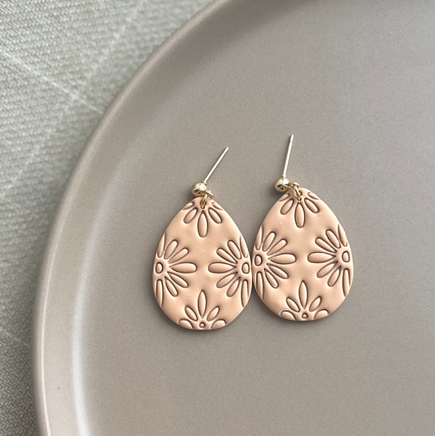 Embossed Egg Dangles