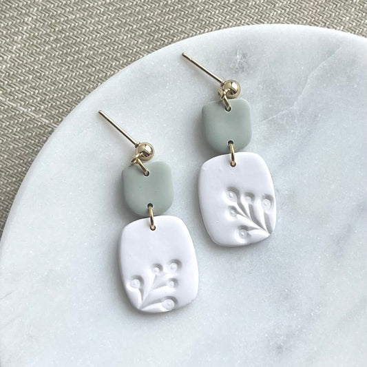 Olive Branch Stamp Dangles