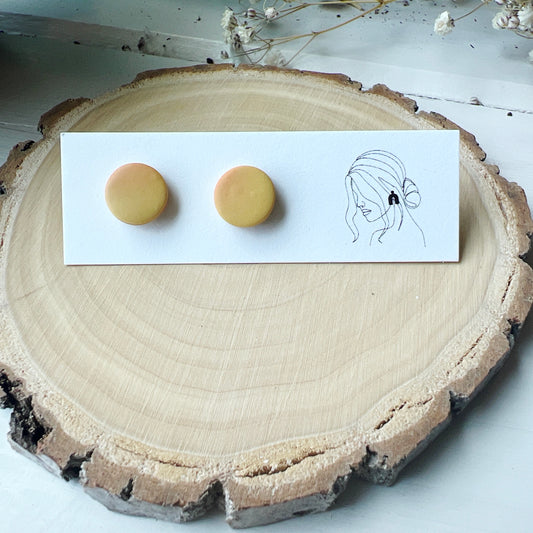 Neon Circle Studs