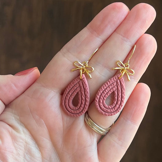Amelia Bow Dangles