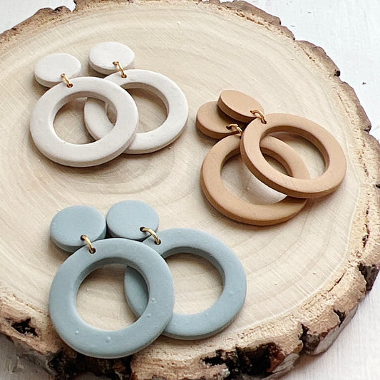 Circle Cutout Dangles