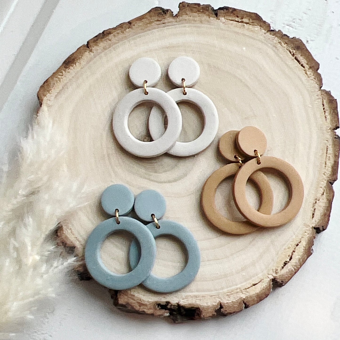 Circle Cutout Dangles